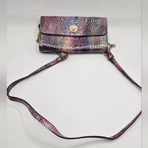 Brahmin Polina crossbody bag in the Magical Mini Melbourne colorway.